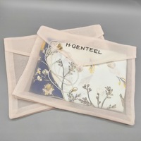Nouvelle boucle de foulard en soie, sac en gaze, emballage pour costume Tang, vêtements pour enfants, boucle de soutien-gorge, enveloppe à boucle perlée