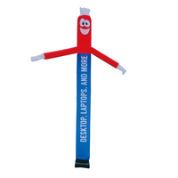 Air Dancers Publicité Tube gonflable Homme Wacky Waving Bras gonflable avec souffleur