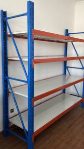 رفوف تخزين فولاذية عملية للمستودعات ذات قدرة تحمل عالية، رفوف ثقيلة جديدة للقيادة المباشرة لعام 2025 - Product Image 4