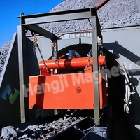 Séparateur magnétique IP65, machine électromagnétique refroidie à l'huile IP65, usine de recyclage des déchets