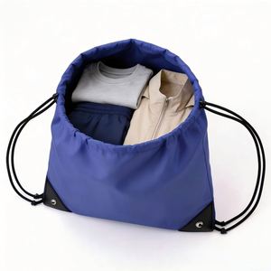 Mochila con Cordón de Nailon Personalizada con Logotipo, Tamaño y Color, con Impresión Reflectante para Gimnasio, Deportes, Senderismo al Aire Libre, Regalo Promocional - Product Image 2