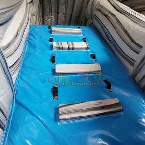 Backyard party jumpers bounce house bouncy castle commercial inflatable dolphin water slide for kids - Product Image 6