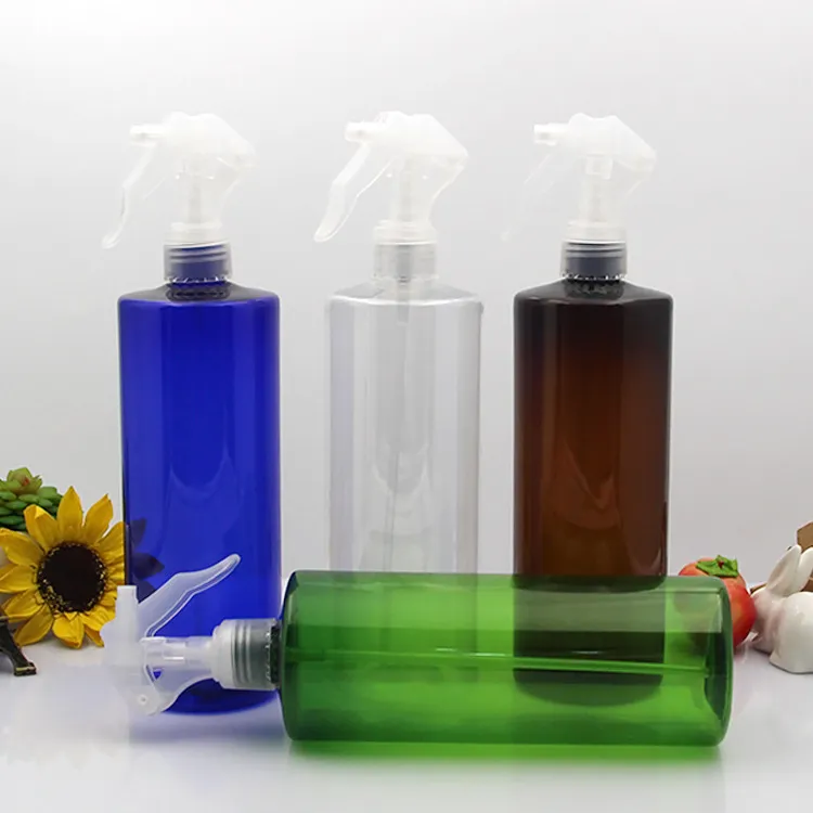 BDPAK-botella de plástico con gatillo de 500 ml y 16 oz, botella vacía con atomizador para loción, Color personalizado, proveedor de China