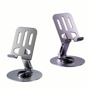 Soporte Giratorio 360° para Celular, Plegable, de Aluminio, Ajustable, para Tablet y Teléfono, Impresión Digital, Portátil, Regalo Promocional - Product Image 1