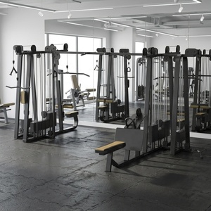 Nuovo Design di Alta Qualità, Attrezzatura <span class=keywords><strong>Fitness</strong></span> Multifunzionale a 7 Stazioni per <span class=keywords><strong>Palestra</strong></span> Commerciale e Uso Domestico, Direttamente dalla Fabbrica - Product Image 4
