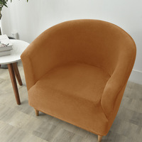 Housse de protection pour canapé, fauteuil, en velours, élastique, en Spandex, antidérapante, pour créoles, canapés