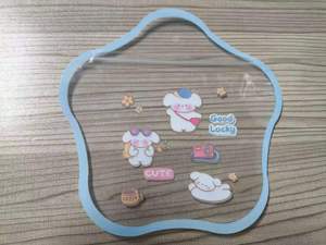 Sac plastique transparent avec fenêtre, fermeture éclair refermable, en aluminium imperméable, imprimé sur mesure - Product Image 5