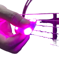Plectre lumineux à LED pour guitare électrique, accessoire de plectre lumineux tactile pour basse et ukulélé, type d'effets