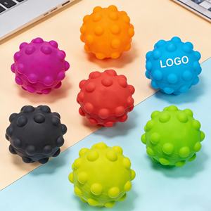 ลูกบอลบีบคลายเครียดซิลิโคนพิมพ์ลายโลโก้ตามสั่ง สีสันปรับแต่งได้ รับทำตามขนาดที่ต้องการ สำหรับใช้เป็นของแจกส่งเสริมการขาย - Product Image 2