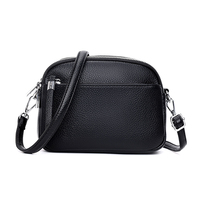 Sac à main pour femme de haute qualité, couleur unie, fermeture éclair, sac à main de luxe, bandoulière en cuir PU, sac à main élégant pour femmes