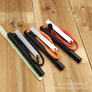 Allume-feu en acier inoxydable, lame de 13 pouces, outil de survie en plein air, tige de magnésium coupe-vent pour le camping et la randonnée - Product Image 3