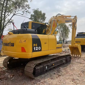 Excavatrice d'occasion japonaise KOMATSU PC120 12 tonnes pour la construction urbaine, haute qualité, prix bas, avec certifications CE et EPA - Product Image 1