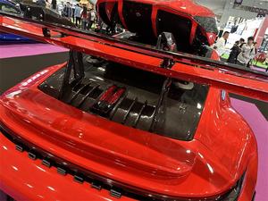 อุปกรณ์เสริมปีกสปอยเลอร์ด้านหลังสำหรับ <span class=keywords><strong>Porsche</strong></span> <span class=keywords><strong>Carrera</strong></span> 911 992 2020 2021 <span class=keywords><strong>2022</strong></span> 2023สไตล์ GT3RS - Product Image 4