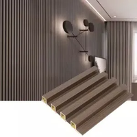 Panneaux muraux en bambou WPC insonorisants et résistants à l'usure, résistants à la moisissure, pour revêtement mural intérieur de KTV et de café