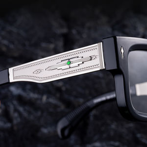 Partagas男性男性用レトロデザイナースクエアPCフレームメタルアーム眼鏡光学眼鏡 - Product Image 2