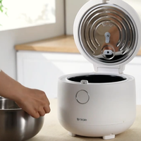 Cuisinière à riz électrique multifonctionnelle intelligente à faible teneur en sucre, 600 W, capacité de 3 L, avec fonction de maintien au chaud.