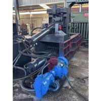 Presse à balles hydraulique robuste pour ferraille métallique, compacteur à haut rendement pour usine de recyclage d'acier, de cuivre et d'aluminium