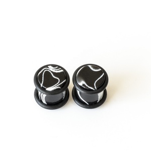 36pcs Marmor Ohr Gauge Taper Tunnel Stecker Expander Dehnen <span class=keywords><strong>Piercing</strong></span> Kit Sets - Product Image 6