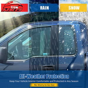 For Ford F-150 Standard Cab 04-08 2PCS In-channel <b>Window</b> Visor Rain Vent <b>Shade</b> - Product Image 6