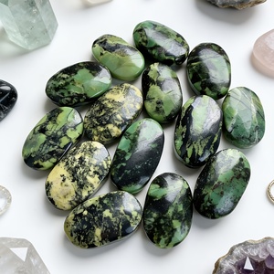 Pierre de palmier en opale verte polie CRYSTAL HOLA, tendance mode, haute qualité, pour la décoration de la maison et du bureau - Product Image 4