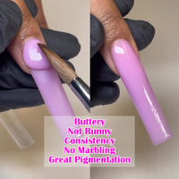 Couverture poudre à ongles acrylique rose chaude utilisation en vrac ensemble de couleurs Nude 3 en 1 poudre acrylique pour ongles