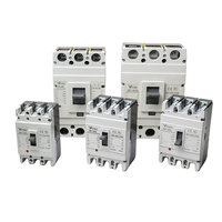 Disjoncteurs miniatures (MCCB) 250A AC 4 pôles 3 phases DC TP 400V 18KA Capacité de coupure Protection LSIG 50Hz Montage sur panneau