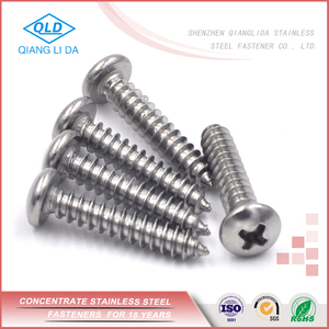 Trung Quốc Bán Buôn Pan Đầu Phillips Thép Không Gỉ 304 316 Tự Khai Thác Vít Gỗ Vít Cross Pan Đầu Tự Khai Thác Vít - Product Image 2