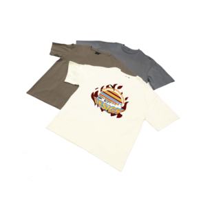 Camisetas Personalizadas de Alta Calidad para Hombre, Camisetas Extra Grandes de Algodón Grueso con Bordado Gráfico - Product Image 2