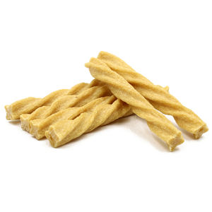 Soporte para masticar con colágeno Natural para perros, aperitivos para perros, golosinas de alta proteína, golosinas para el cuidado Dental de perros, golosinas alternativas para masticar de cuero crudo - Product Image 1