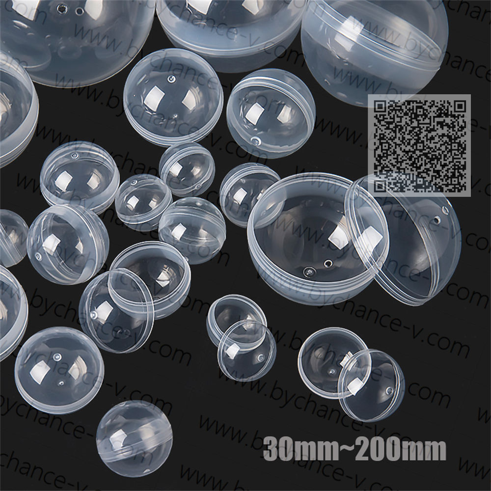 Huevo cápsula transparente (30~200 mm)