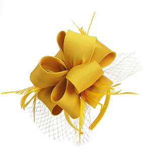 สตรีงานแต่งงานเจ้าสาว Headwear ค็อกเทล Tea Party ขนผมโบสถ์เดอร์บี้หมวก Fascinator - Product Image 6