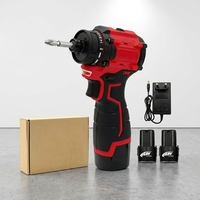 Outil multifonctionnel pour la maison, perceuse à main rechargeable sans fil avec moteur sans balais au lithium-ion 16,8 V et ensemble de tournevis électrique miniature
