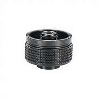 Adaptateur de rallonge surélevé pour réchaud à gaz manuel en alliage d'aluminium noirci Campingmoon pour camping en plein air