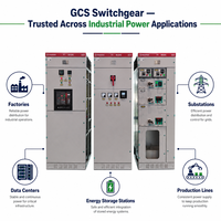 Armoire de commutation basse tension GCS à design modulaire extractible pour centrales électriques, pétrochimiques et métallurgiques