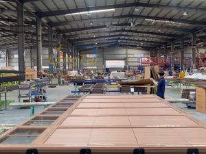 LongTai Grain de bois sectionnel porte de <span class=keywords><strong>garage</strong></span> levage aérien isolé Chine usine professionnelle - Product Image 6