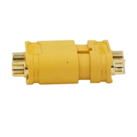 Connecteur banane plaqué or Amass XT60U 30A 3,5 mm en laiton mâle-femelle pour batterie LiPo de drone RC