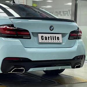 Accesorios de coche para <span class=keywords><strong>BMW</strong></span> serie 5 F10, mejora G30 Lci M tech, piezas con campana, guardabarros, faros delanteros y traseros - Product Image 6