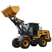 XC938 3t Mini Front Loader Efisiensi Operasional Tinggi Wheel Loader dengan Bucket, Mesin, Gearbox, PLC, Pompa, dan Bearing