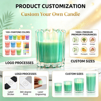 Bougie parfumée artisanale en forme de tasse, cire de soja, parfum d'ambiance nordique pour chambre, hôtel, élégante, haut de gamme, pour un air frais et pur
