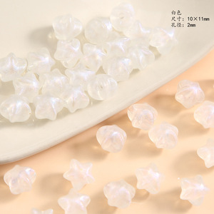 Loose <b>Beads</b> Wholesale Translucent Fine Glitter Acrylic Star Glass String <b>Beads</b> Multicolor Glitter Jewelry Making <b>Beads</b> - Product Image 5