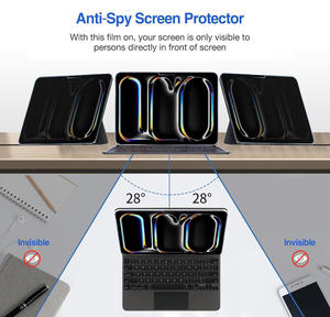 Protection d'écran de confidentialité OEM pour Motorola Moto Pad 70 Pro 28 °   Verre trempé anti-espion pour tablette Moto Pad 12,7 pouces - Product Image 2