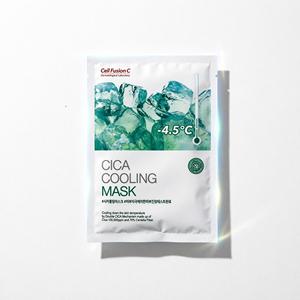 Masque en tissu rafraîchissant Cell Fusion C Cica 1P pour usage facial, tous types de peau - Product Image 1