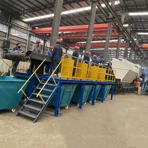 Machines de traitement des déchets matériel de recyclage des déchets ligne de tri des déchets ménagers