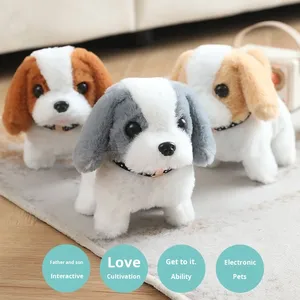 Juguete de Perro Realista Eléctrico de Peluche con Relleno de Algodón PP, Regalo Unisex para Mayores de 14 Años, Navidad - Product Image 4