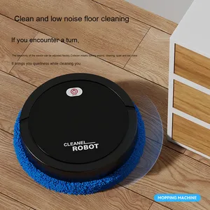 EU Fully Automatic Intelligent Home Use Plastic <b>Mopping</b> Robot Dry Wet Dual-Use USB Floor <b>Cleaning</b> Robot - Product Image 4
