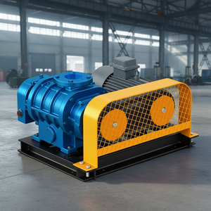 Souffleur Roots électrique haute pression <span class=keywords><strong>anti</strong></span>-abrasion en fonte AC OEM pour système de transport pneumatique d'usine ciment - Product Image 1