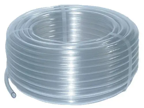 1/4 "PVC Vinyl Tubing Água Óleo PVC Clear Único Pulso Tubo Plástico Flexível Transparente Mangueira