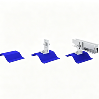 Supports de fixation solaires en L avec boulons de suspension pour toits métalliques – Accessoires pour systèmes photovoltaïques