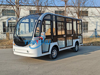 Véhicule touristique électrique de luxe à énergie solaire Véhicule utilitaire de jardin avec 8 11 14 17 23 sièges