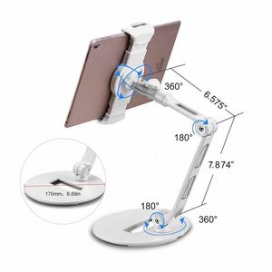 New Product Stainless Silver Plated Aluminum Metal Phone / <b>Tablet</b> Holder <b>Stand</b> - Product Image 4